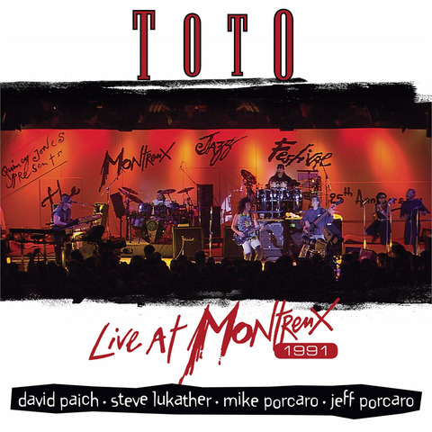 TOTO - LIVE AT MONTREUX 1991 (2LP - 2020)