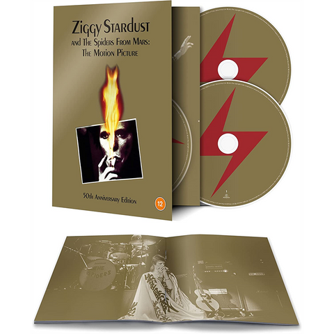 DAVID BOWIE - ZIGGY STARDUST & SPIDERS FROM MARS:  the motion picture soundtrack (1973 - 50th ann - 2cd+bluray | rem23)