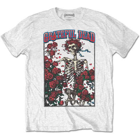 GRATEFUL DEAD - BERTHA & LOGO - Bianco