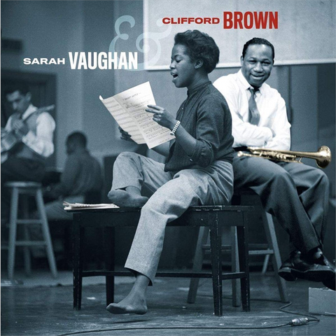SARAH VAUGHAN & CLIFFORD BROWN - SARAH VAUGHAN & CLIFFOR BROWN (LP - purple | bonus | rem’21 - 1955)