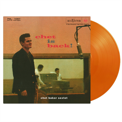 CHET BAKER - CHET IS BACK! (LP - ARANCIONE | REM26 - 1962)