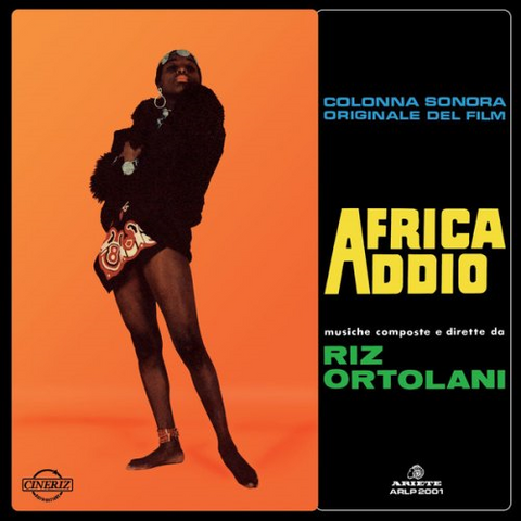 RIZ ORTOLANI - AFRICA ADDIO (LP - trasparente | rem22 - 1966)