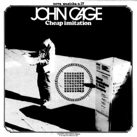JOHN CAGE - CHEAP IMITATION (LP - 45th ann |viola | rem22 - 1977)