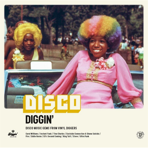 DISCO DIGGIN' - ARTISTI VARI - DISCO DIGGIN' (LP - compilation - 2023)