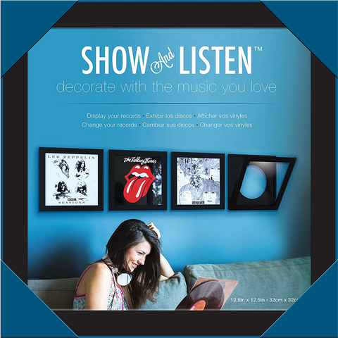 SHOW & LISTEN - CORNICE LP - CORNICE LP - BLACK - BOX 4 PEZZI
