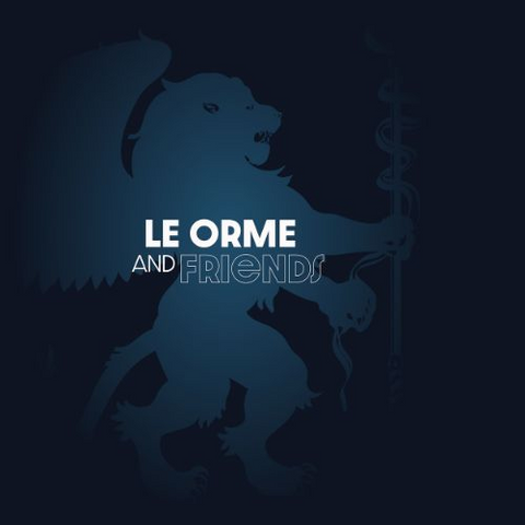 LE ORME - LE ORME & FRIENDS (4LP - ROSSO&BLU - 2024)