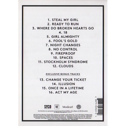 ONE DIRECTION-FOUR ULTIMATE EDITION -BOX- - FOUR: ULTIMATE EDITION (2014 - BOX)