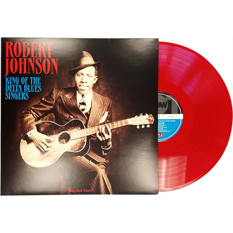 ROBERT JOHNSON - KING OF THE DELTA BLUES SINGERS (LP - rosso | compilation - 2017)