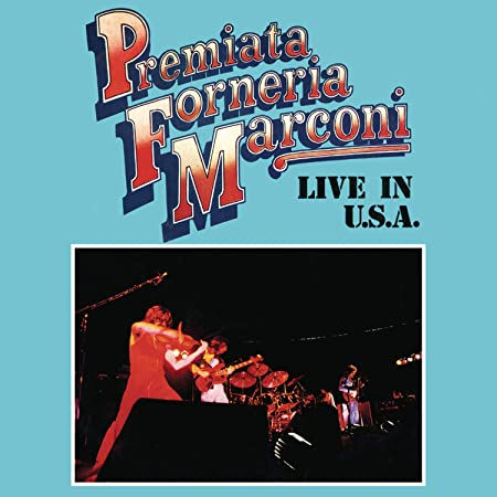 PREMIATA FORNERIA MARCONI (P.F.M.) - LIVE IN U.S.A. (LP - blu | rem22 - 1974)