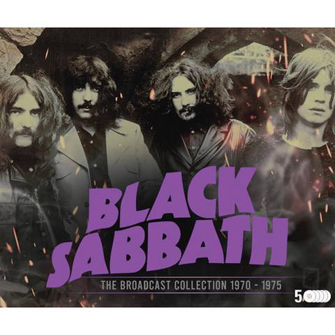 BLACK SABBATH - BROADCAST COLLECTION 1970-1975 (2022 - 5CD)