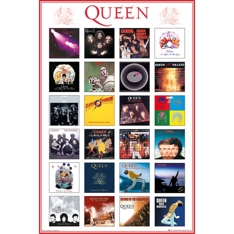 QUEEN - COVERS - 724 - POSTER