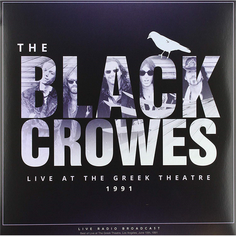 THE BLACK CROWES - LIVE AT THE GREEK THEATRE (LP - 1991)