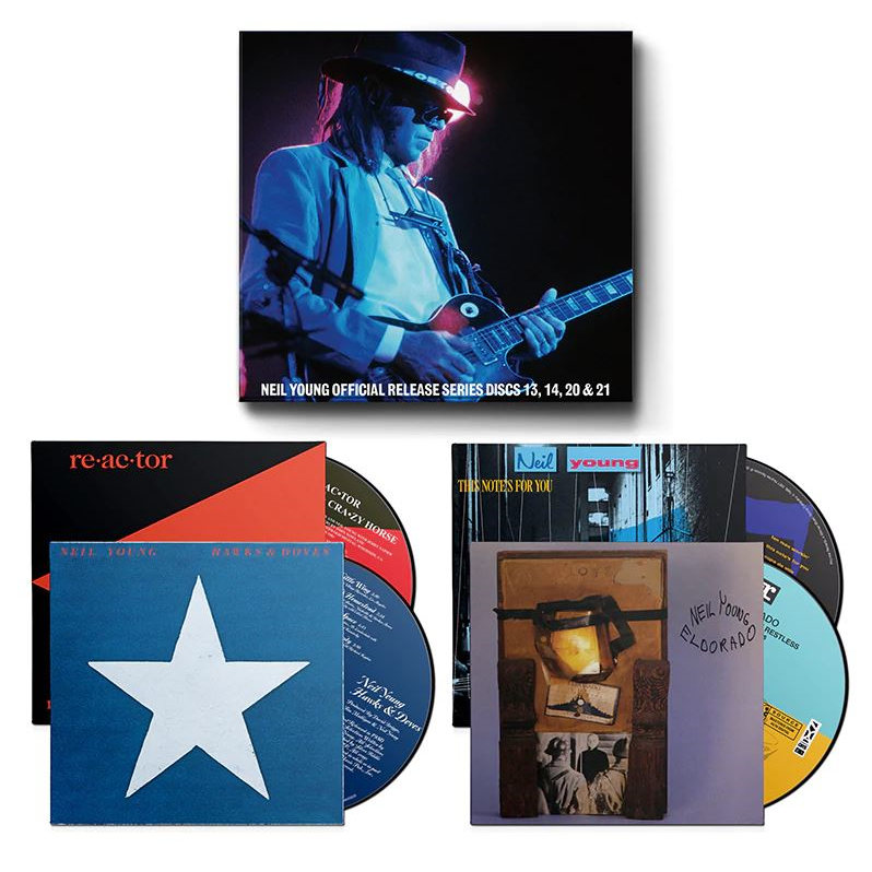 NEIL YOUNG - OFFICIAL RELEASE SERIES - discs 13-14 / 20-21 (2022 - box set 4cd)