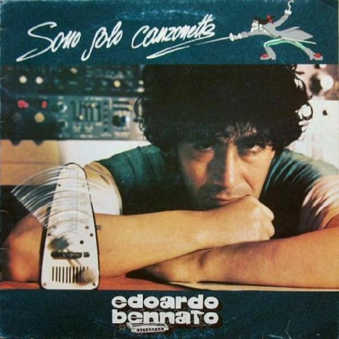 EDOARDO BENNATO - SONO SOLO CANZONETTE (LP - blu | numerato - 1980)