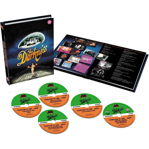 THE DARKNESS - PERMISSION TO LAND... AGAIN (2003 - 20TH ANN - 4CD+DVD | REM23)
