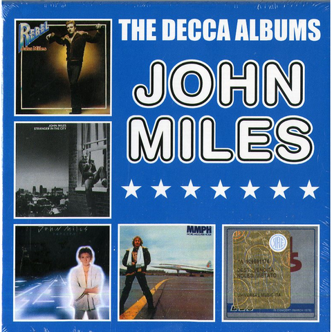 JOHN MILES - THE DECCA ALBUMS (5CD - 2016)