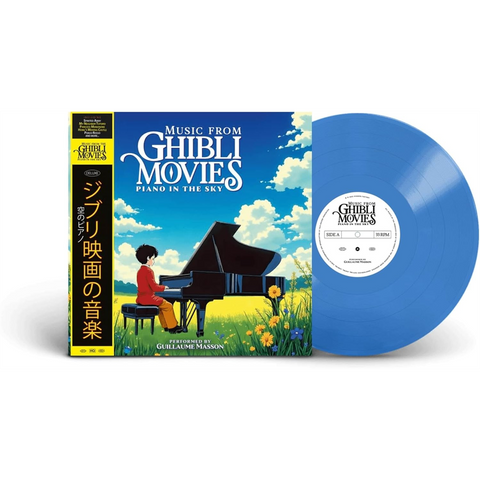 STUDIO GHIBLI - GUILLAUME MASSON - PIANO IN THE SKY: MUSIC FROM GHIBLI MOVIES (LP - BLUE - 2025)