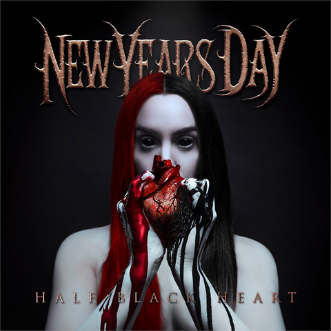 NEW YEARS DAY - HALF BLACK HEART (2024 - jewelcase)