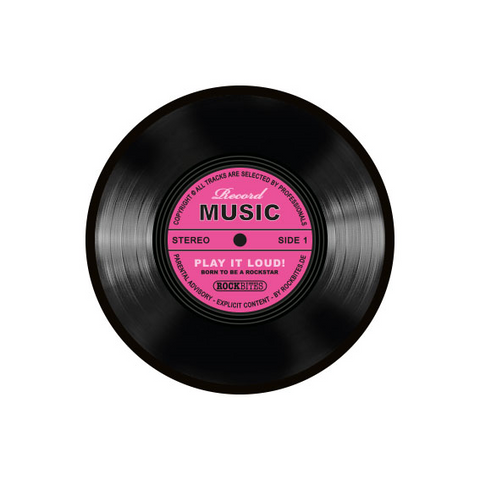 TAPPETINO MOUSE Â€“ MOUSEPAD - RECORD MUSIC (vinile) – pink