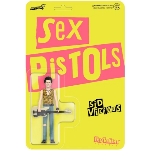 SEX PISTOLS - SID VICIOUS - REACTION FIGURES