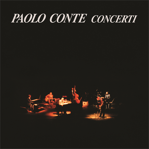 PAOLO CONTE - CONCERTI (2LP+poster - crystal clear ltd - 2020)