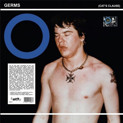 GERMS - CAT'S CLAUSE (LP - ltd ed+poster | 500 copie - 2020)