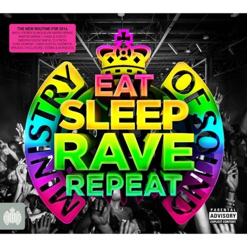 MINISTRY OF SOUND - EAT SLEEP RAVE REPEAT (3cd)