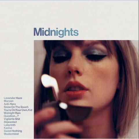 TAYLOR SWIFT - MIDNIGHTS (LP - blue - 2022)