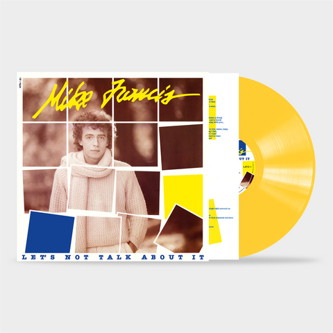 MIKE FRANCIS - LET'S NOT TALK ABOUT IT (LP - giallo |ltd num | rem23 - 1984)