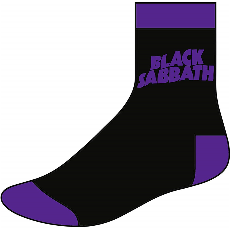 BLACK SABBATH - WAVY LOGO - calzini / taglia 40-45