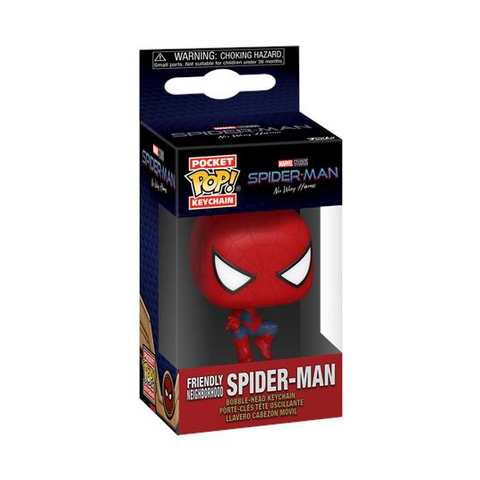 MARVEL - LEAPING SPIDERMAN 2 - FUNKO POP! POCKET KEYCHAIN