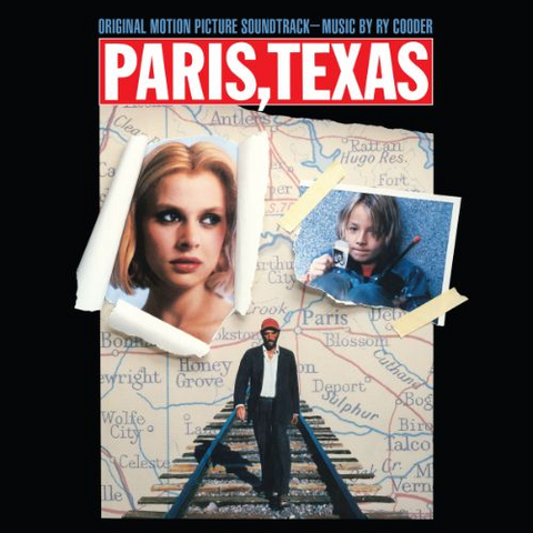 RY COODER - SOUNDTRACK - PARIS, TEXAS (LP - 40TH ANN | ROSSO | REM25 - 1984)