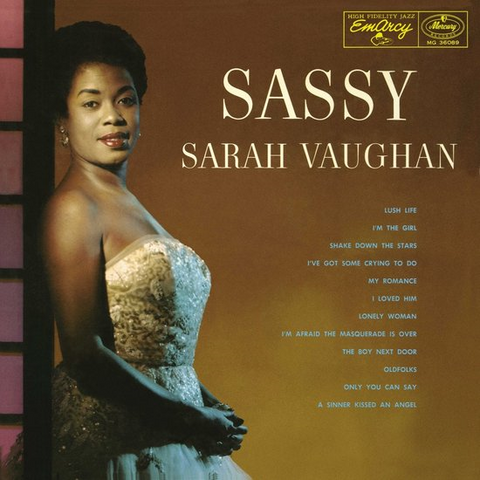 SARAH VAUGHAN - SASSY (LP - REM24 - 1956)