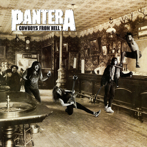 PANTERA - COWBOYS FROM HELL (LP - MARBLED | REM21 - 1990)