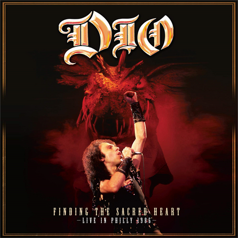 DIO - FINDING THE SACRET HEART - live in philly (2LP - 1986)
