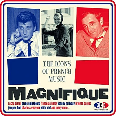 ARTISTI VARI - MAGNIFIQUE: the icons of french music (3cd - LATTA)