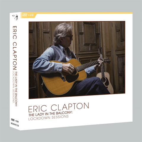 ERIC CLAPTON - THE LADY IN THE BALCONY: lockdown sessions (2021 - cd+dvd)