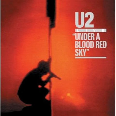 U2 - UNDER A BLOOD RED SKY (LP - 1983 - live)