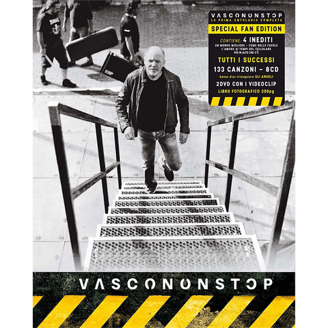 VASCO ROSSI - VASCONONSTOP (9cd+2dvd)