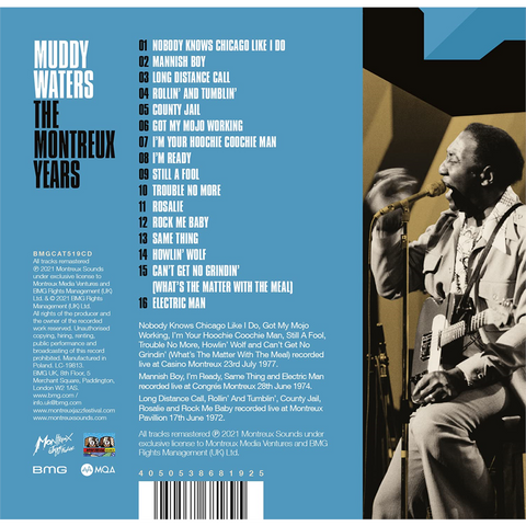 MUDDY WATERS - THE MONTREUX YEARS (2021 - LIVE)