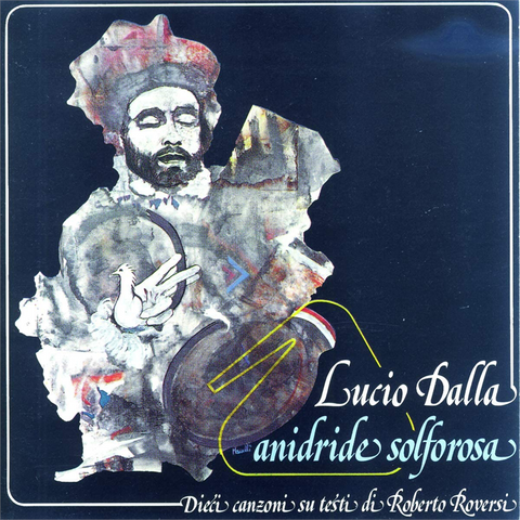 LUCIO DALLA - ANIDRIDE SOLFOROSA (LP - white marbled | rem23 - 1975)