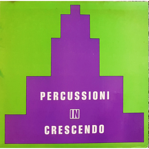 GIULIANO SORGINI - PERCUSSIONI IN CRESCENDO (LP - rem22 - 1971)