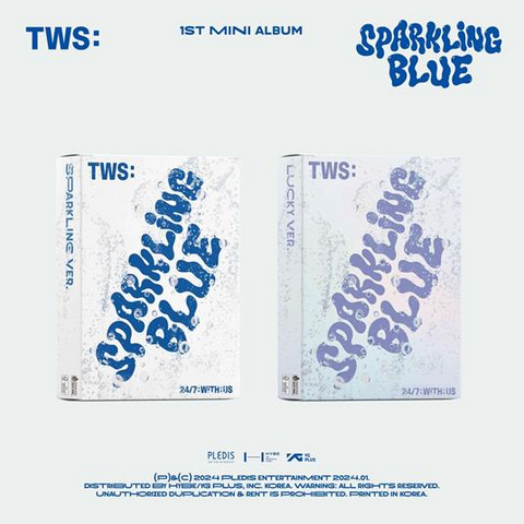 TWS - TWENTY FOUR SEVEN WITH US - SPARKLING BLUE (2024 - photobook | Sparkling version)