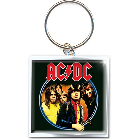 AC/DC - DEVIL ANGUS - PORTACHIAVI METALLO
