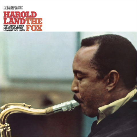 HAROLD LAND - THE FOX (LP - rem24 - 1960)