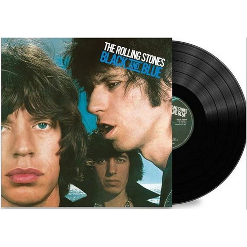 THE ROLLING STONES - BLACK AND BLUE (LP - REM25 - 1976)