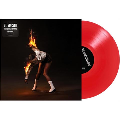 ST. VINCENT - ALL BORN SCREAMING (LP - rosso - 2024)