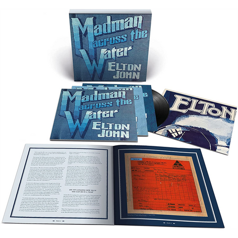 JOHN ELTON - MADMAN ACROSS THE WATER (4LP - 50TH ANN | REM22 - 1971)