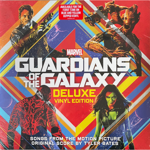 GUARDIANS OF THE GALAXY - SOUNDTRACK - GUARDIANS OF THE GALAXY (2LP - BLUE & YELLOW DIPPED - 2021)