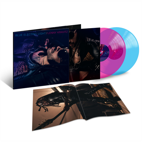 LENNY KRAVITZ - BLUE ELECTRIC LIGHT (2LP - CLRD | AUTOGRAFATO | INDIE ONLY - 2024)